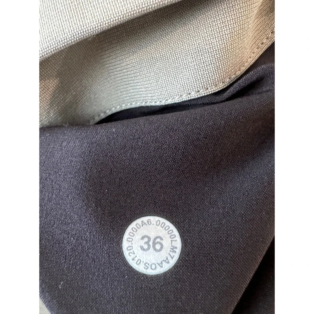 Lululemon Commission Short 9 Warpstreme‎ Light Grey Mens Size 36 tofino sand